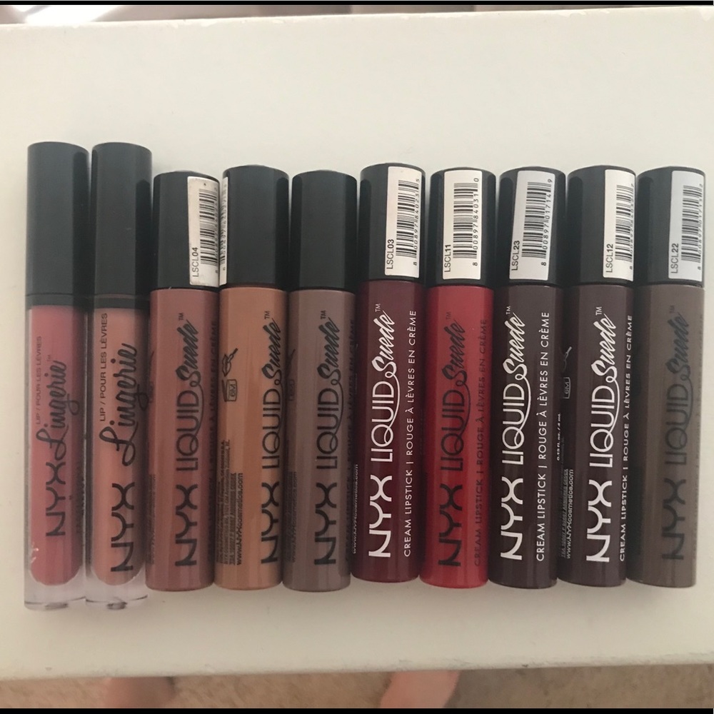 ✨SALE✨NYX Liquid Lips Bundle of 10!